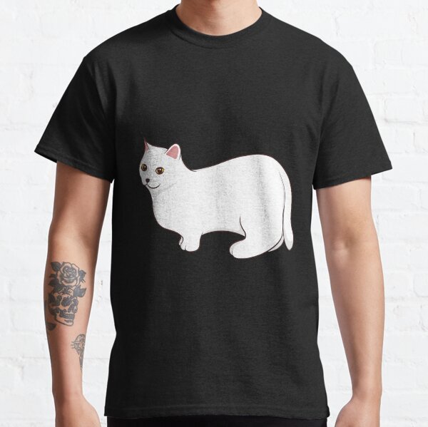 Super cute white cat Classic T-Shirt