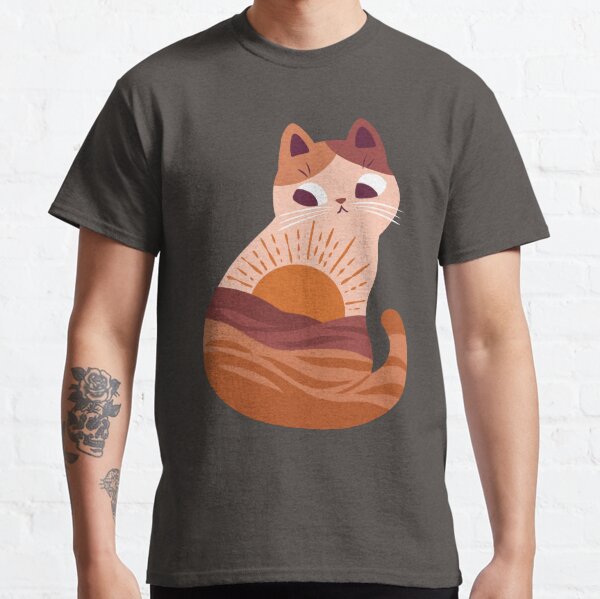 Boho Sun Cat  Classic T-Shirt