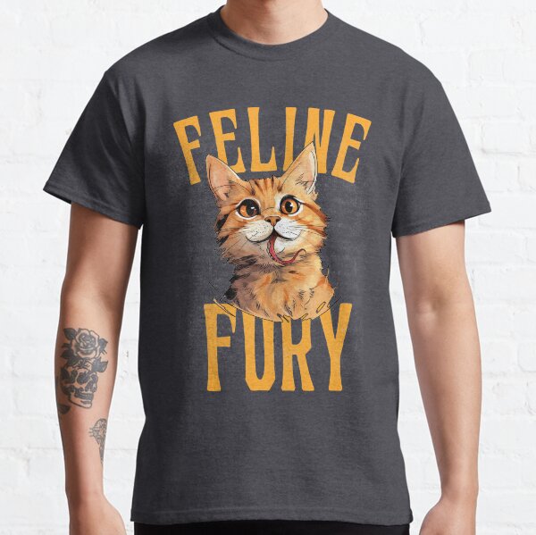 Funny Cat Lover,Cute Murderous Cat  Classic T-Shirt