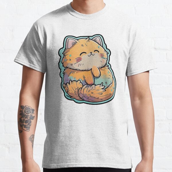 Cute cat miaw Classic T-Shirt