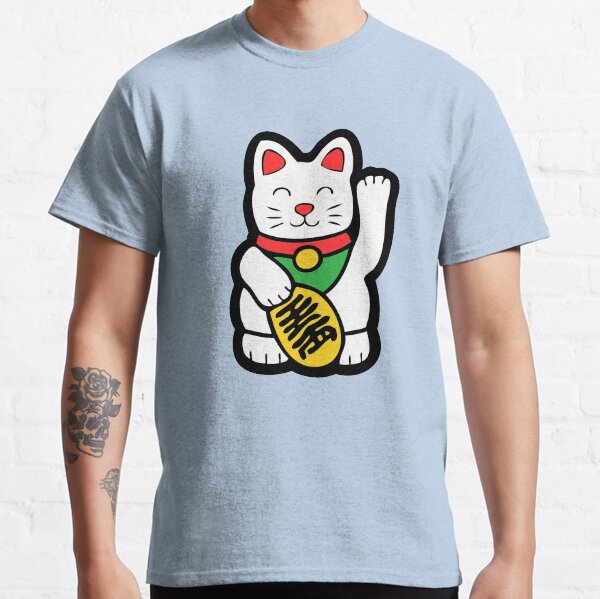 Lucky Cat Pattern Classic T-Shirt