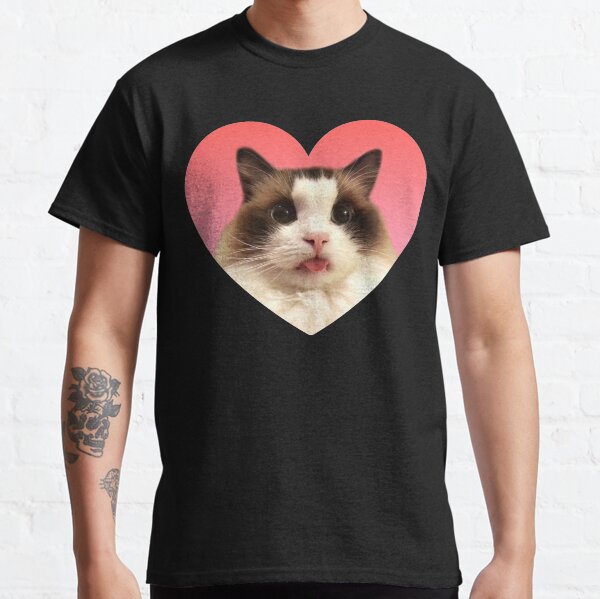 Kitty Stickers Mlem Classic T-Shirt