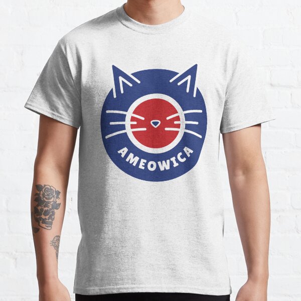 Ameowica cute cat face Classic T-Shirt