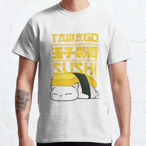 Chubby Cat Tamago Sushi Cat Classic T-Shirt