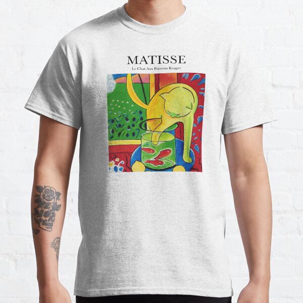 Matisse - The Cat with Red Fish Classic T-Shirt