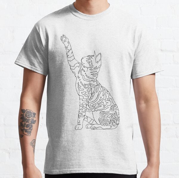 Bengal Cat Playing Classic T-Shirt
