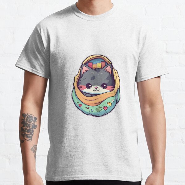 Cute Little Cat Pocket Classic T-Shirt