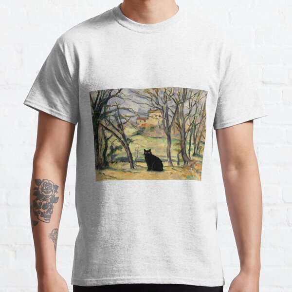 Cat Cezzane Trees And Houses Classic T-Shirt