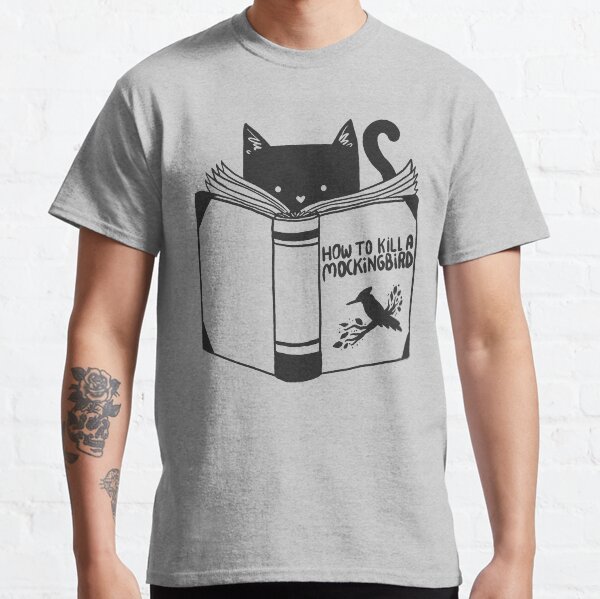 Cat And Book by Tobe Fonseca Classic T-Shirt