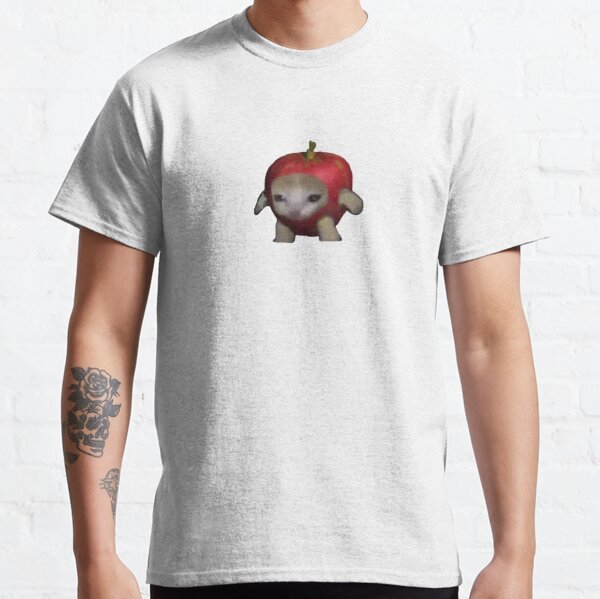 Cat Apple Classic T-Shirt