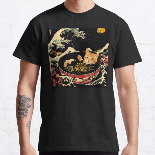 Cat in the bowl Classic T-Shirt