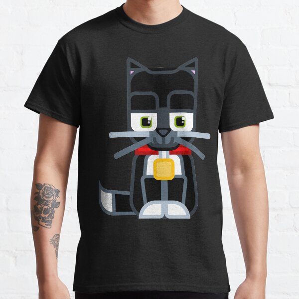 Cute Kitty Cat Black - Super cute animals Classic T-Shirt