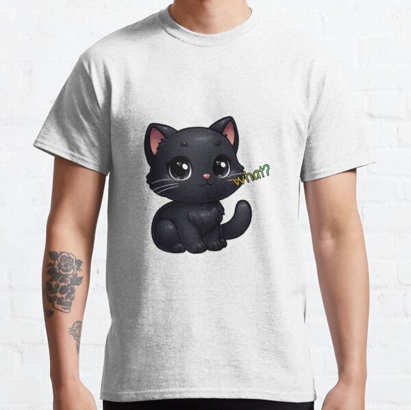 Cute black cat  Classic T-Shirt