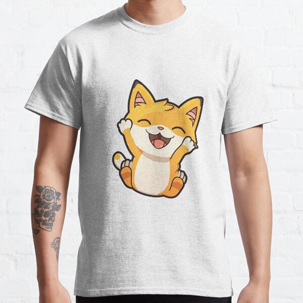 Happy Cute Cat Classic T-Shirt