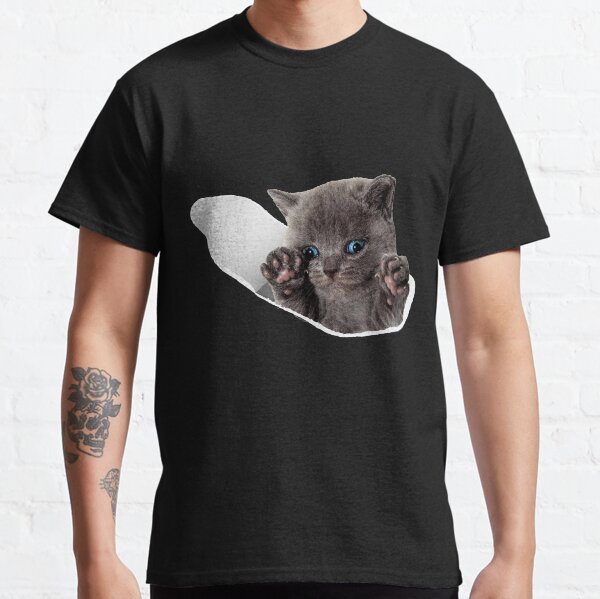 Funny Cute Kitten Classic T-Shirt