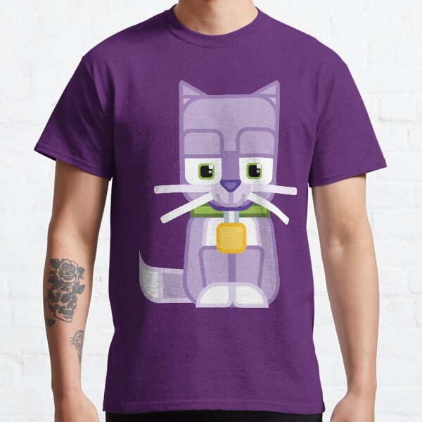 Cute Kitty Cat Purple - Super cute animals Classic T-Shirt