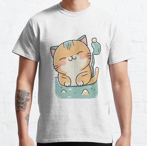 Cute cat miaw Classic T-Shirt