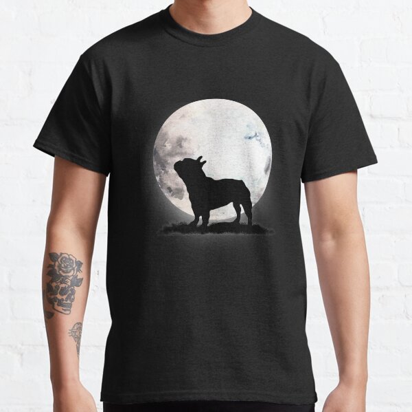 French bulldog on the moon Classic T-Shirt