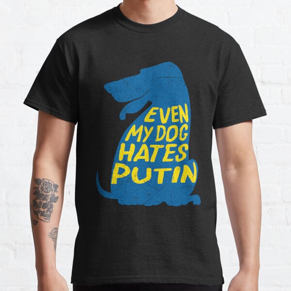 Support Ukraine American Ukrainian Anti Putin Zelensky Classic T-Shirt