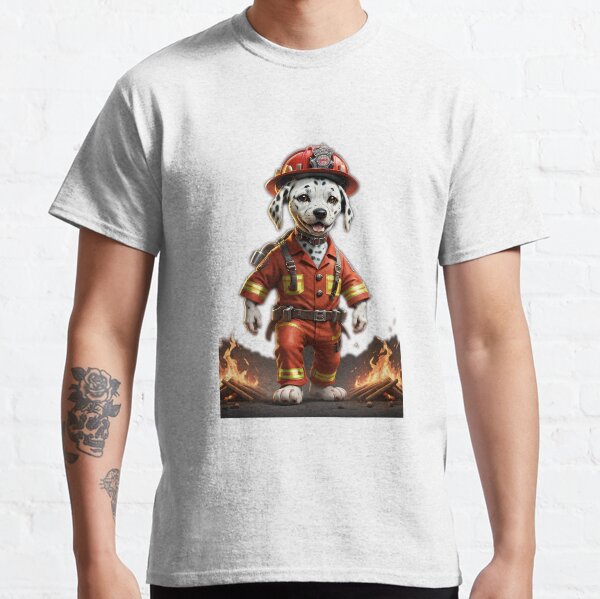 Firefighter Pup Classic T-Shirt
