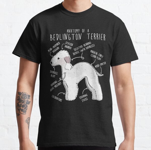 Bedlington Terrier Anatomy Classic T-Shirt