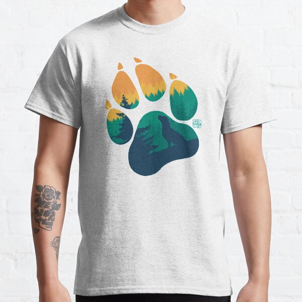 Great Outdoors Labrador Retriever Paw Classic T-Shirt