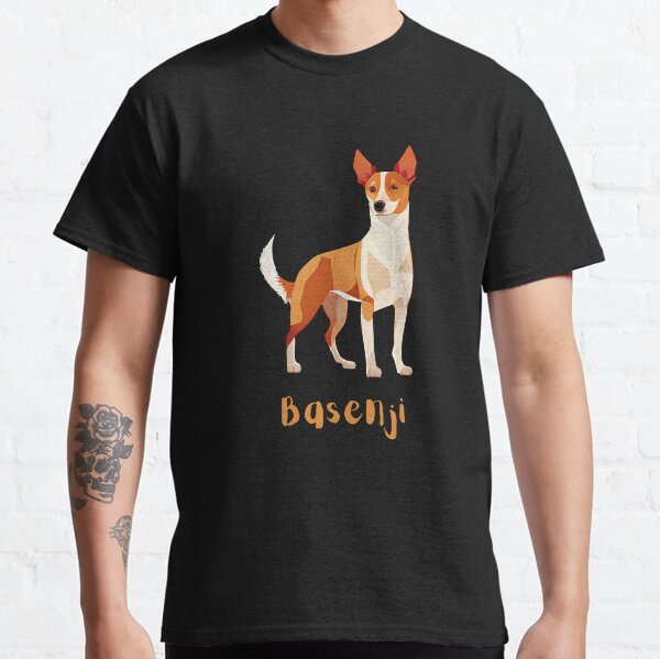 Basenji puppy, cute dog Classic T-Shirt