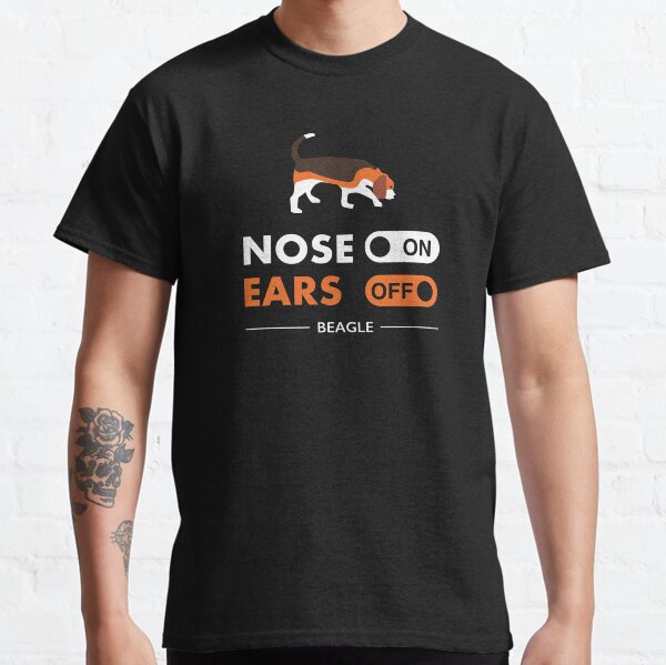 Nose on, ears off Classic T-Shirt