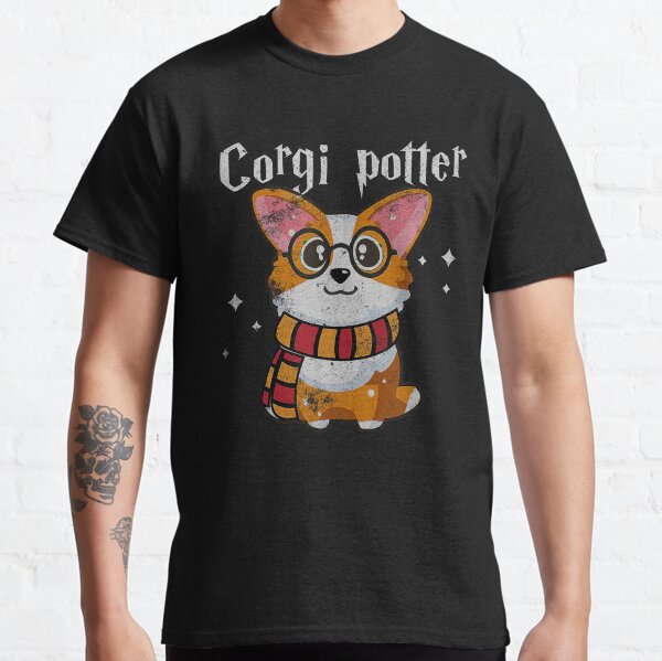Corgi Potter Funny Dog Essential T-Shirt Classic T-Shirt