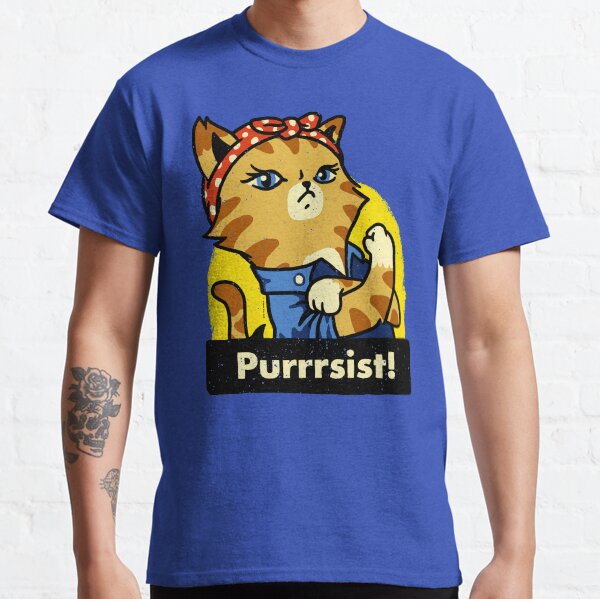 Purrsist! (version 3) Classic T-Shirt