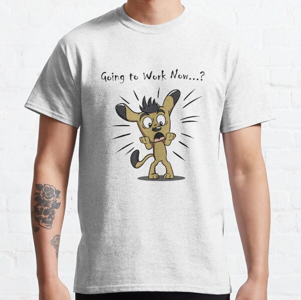 A dog panicked  Classic T-Shirt