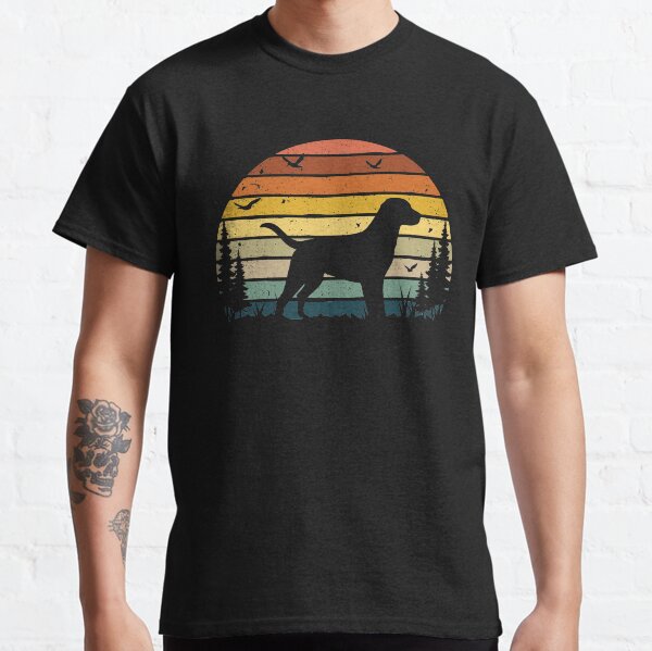 Labrador Dog Retro Vintage  Classic T-Shirt