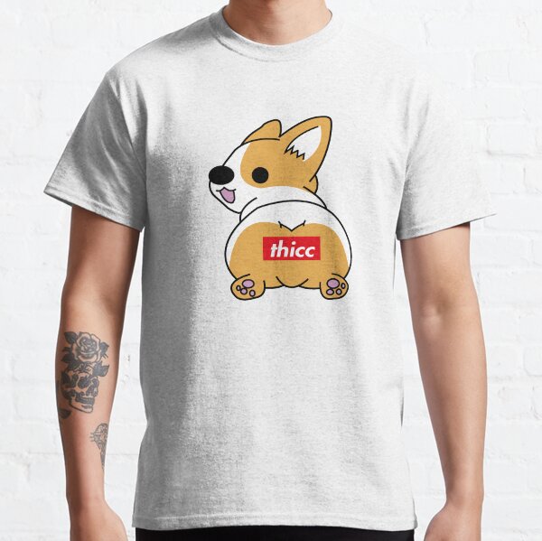 Thicc Corgi Butt Classic T-Shirt