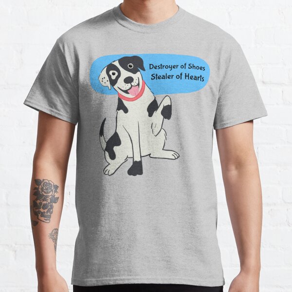 Destroyer of Shoes Funny Dog Classic T-Shirt