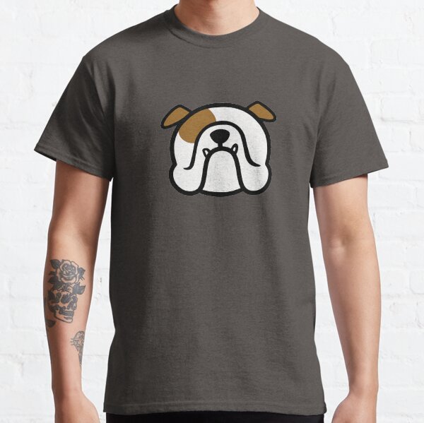 English Bulldog - white and brown BULLDOG - best Bully dog gift by smooshfaceunited  Classic T-Shirt