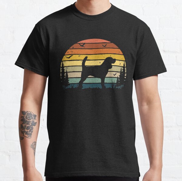 Beagle Dog Retro Vintage  Classic T-Shirt