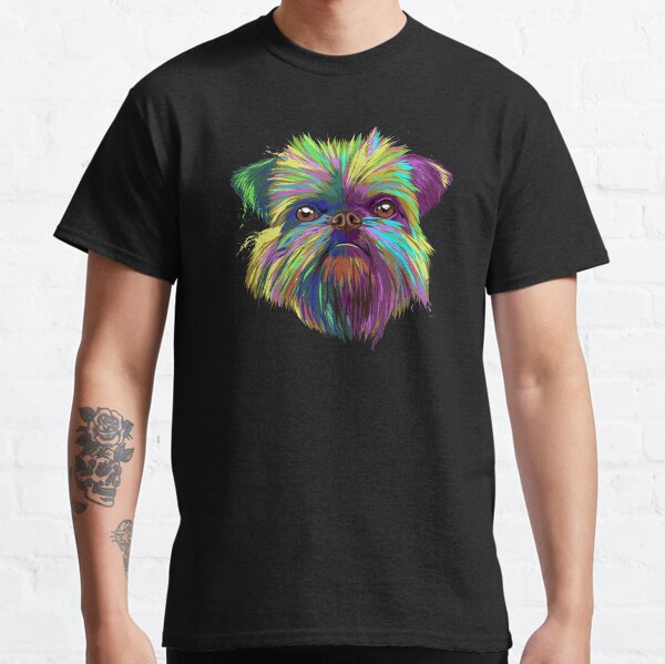 Splash Brussels Griffon Dog Classic T-Shirt