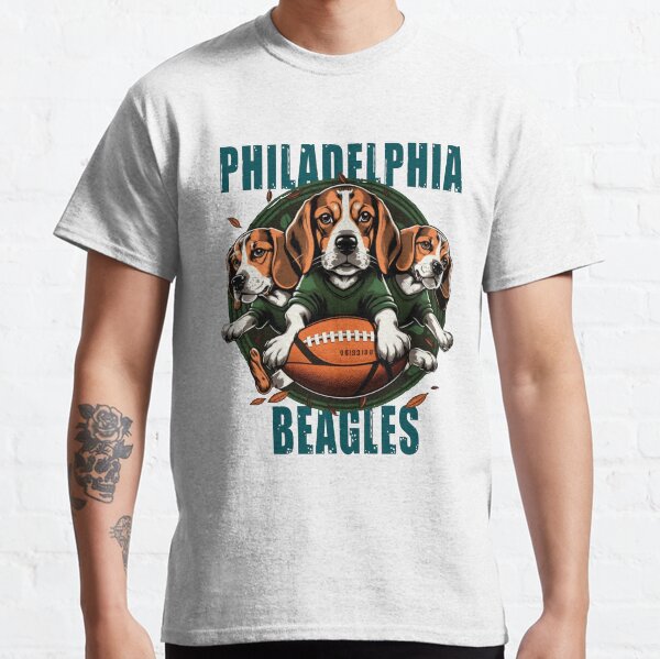 Philadelphia Beagles Funny Football Dog Fan Classic T-Shirt