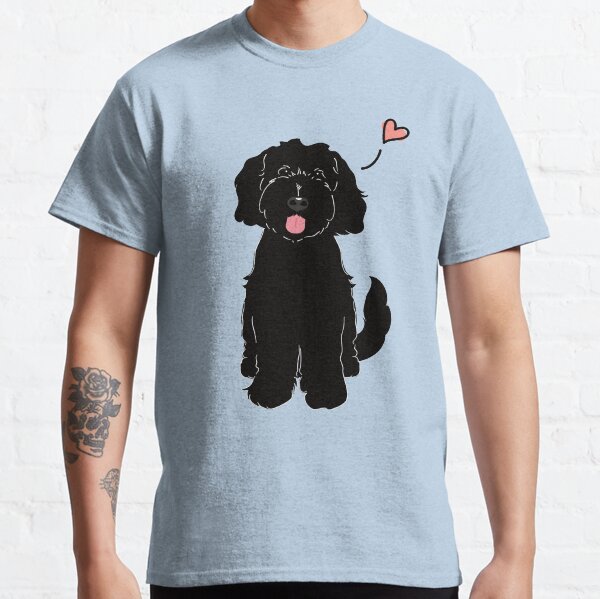 LOVE Black Goldendoodle Dog Classic T-Shirt