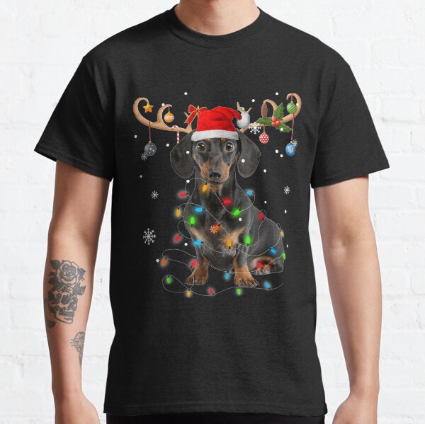 Dachshund christmas  Classic T-Shirt
