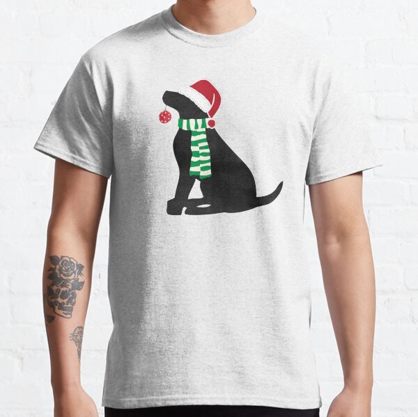 Christmas Black Lab Holiday Dog Classic T-Shirt