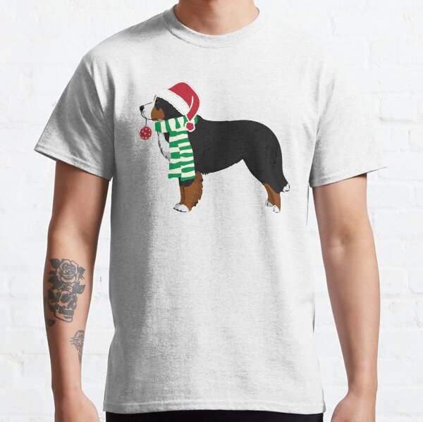Bernese Mountain Dog - Holiday Christmas Dog Classic T-Shirt