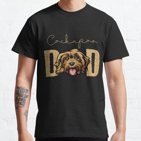 Cockapoo Dad, Dog Dad Shirt, Gift idea for Cockapoo owner, Slim Fit T-Shirt Classic T-Shirt
