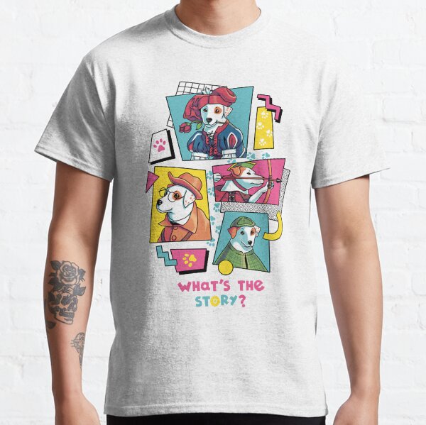 Whats the Story, Wishbone  Tv Show, 90s, Jack Russell Classic T-Shirt