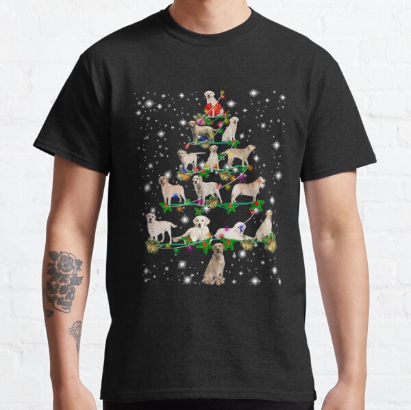 Funny Labrador Retriever Christmas Tree Classic T-Shirt