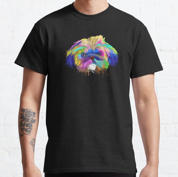 Splash Shih Tzu  Classic T-Shirt