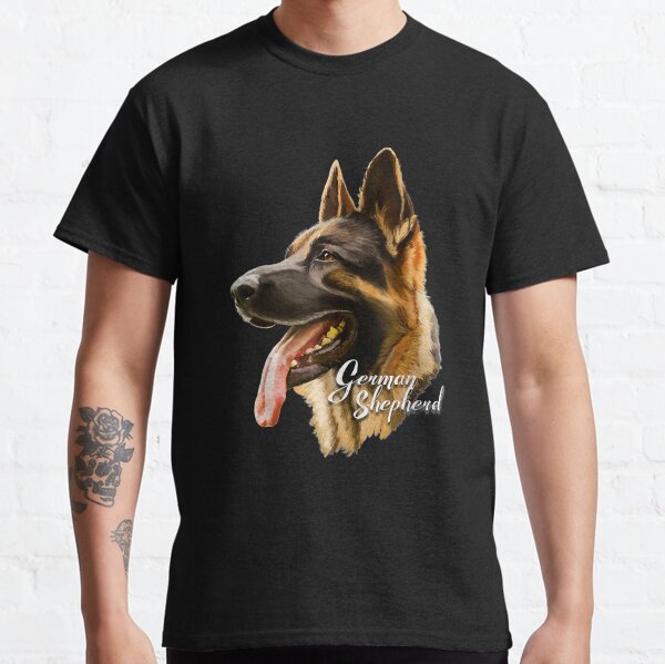 German Shepherd Sharp Dog Classic T-Shirt