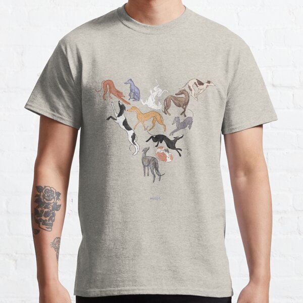 Greyhound Love - Adopt Classic T-Shirt