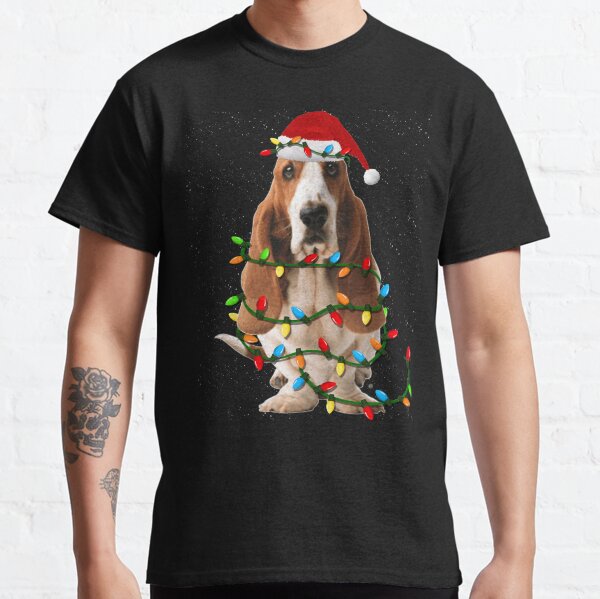 Basset Hound Christmas Basset Hound Dog Classic T-Shirt