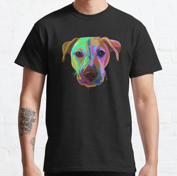 Splash Black Mouth Cur Dog Classic T-Shirt
